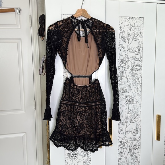 For Love & Lemons emery lace mini dress - Picture 9 of 11